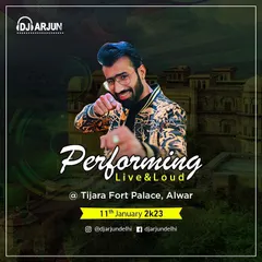 On the road for a corporate event for Max Healthcare at Tijara Fort Palace, Alwar. I can cater to events at unique and historic venues.