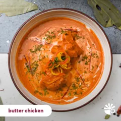 Our bestseller and everyone's favourite, the classic Butter Chicken. We make it extra creamy and rich with tender chicken pieces, just the way you remember it. It’s the ultimate comfort food for any get-together.