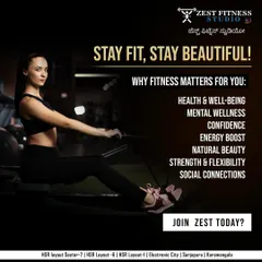 Fitness is about more than just looking good; it's about feeling great. Regular exercise improves mental wellness, boosts confidence and energy levels, and enhances your natural beauty from the inside out.