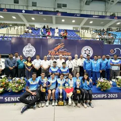 We are the Overall Champions. This is our team at the 78th Senior National Aquatic Championships, celebrating a dominant victory. This win is a testament to the collective strength, hard work, and spirit of our swimmers, coaches, and the entire BAC family.