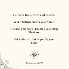 Shani Dev, the lord of time, truth, and justice, purifies your soul. When Saturn enters your chart, it may slow you down or isolate you, not to harm you, but to strip away illusions.