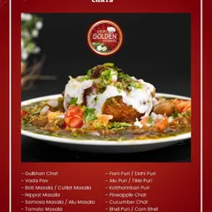 An overview of our live Chaat station offerings. You can choose from a diverse list that includes classics like Pani Puri and Bhel Puri, as well as unique creations like Pineapple Chat and Gulkhan Chat.