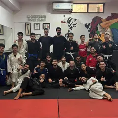 The aftermath of a great seminar. Tired bodies, happy faces, and a wealth of new knowledge. This is our BJJ family, always growing and learning together.