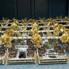 A large order of our Golden Jubilee anniversary hampers being loaded for dispatch to Jamshedpur. Seeing our creations travel across the country for such special milestones is what makes our work so rewarding.