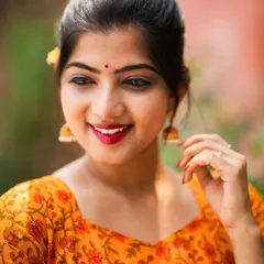 A bright and cheerful look for the 'Naaranghi' series. I enjoy collaborating with brands that celebrate color and traditional Indian aesthetics.