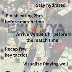 Match Day Habits are crucial for peak performance. We teach our shooters to follow a routine including hydration, nutrition, warm-ups, and visualization.