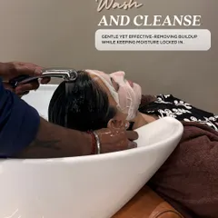 While your hair is being cleansed, you can relax with a face mask. This multitasking approach to pampering ensures you leave feeling refreshed from head to toe.