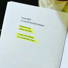 Another piece from 'HER'. This poem, 'Teach me', is a plea for freedom and empowerment, a desire to be reborn in a world that is free from constraints.