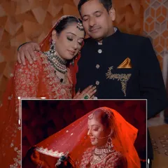 An emotional portrait of the bride with her father, a moment of love and blessing before she begins her new life.