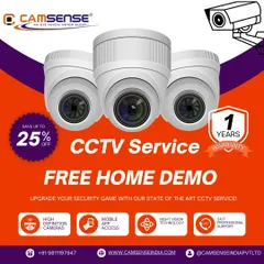 Take advantage of my offer for a free home demo and save up to 25% on your CCTV service. I provide high-definition cameras, mobile access, and 24/7 support.