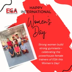 Happy International Women's Day. We celebrate the powerhouse female trainers of our academy who inspire, mentor, and build strong gymnasts every single day.
