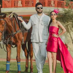 How would you make your entrance? We love helping couples create an entry moment that feels like them, whether it's a chic and stylish arrival at a polo match or a grand, dramatic reveal.