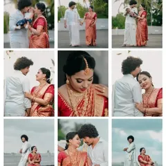 Congratulations to Sandeesh and Manisha. This beautiful collage captures their special moments, and I was so happy to be a part of their celebration.