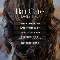 Healthy hair doesn't happen overnight. Our daily hair care tips cover the essentials, from knowing your hair type to choosing the right products.