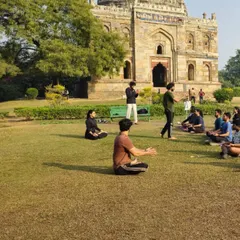 A wonderful community yoga session with the Delhi Run Collective at Lodhi Garden. It's the beginning of a new series, and I invite everyone to join us.