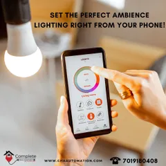 Take full control of your home's atmosphere right from your smartphone. Our app allows you to adjust smart bulb brightness, change colors, and select preset lighting scenes for any activity, from movie nights to quiet reading.