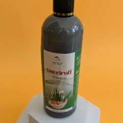 My Dandruff Shampoo is gentle on your scalp because it is free from harsh chemicals. It uses natural ingredients like neem and aloe vera to effectively fight dandruff while nourishing your hair.