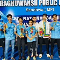 A huge achievement for the academy with Alina Jain winning the individual Gold Medal at the CBSE Cluster held in Sendhwa, MP. Her victory is a result of pure focus and skill.