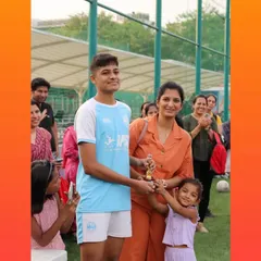 Celebrating the champions of our intra-club tournament. Events like these are a great way to reward hard work and give players a taste of victory.