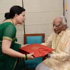 These are precious moments shared with my Guru, the legendary B.K.S. Iyengar. Each image is a reminder of the profound gratitude I have for his teachings and the honor of being his student.