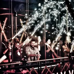 We bring the full production experience to make your night special. High-energy moments like this with sparkler guns are what turn a great party into a legendary one.
