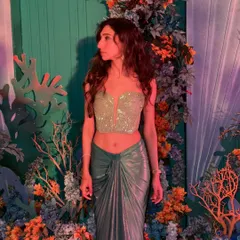 Feeling like a modern-day mermaid for an 'Under the Sea' themed wedding event in Dubai. We love getting creative with themed parties.