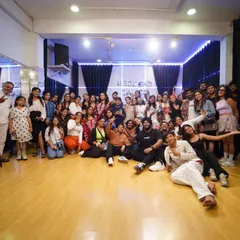 This is what my tribe looks like. A packed house and incredible energy at our Weekend Sauce event in Dehradun. It's more than a class, it's a community coming together to share the love of dance.