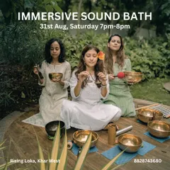 Immerse yourself in healing vibrations. Our sound bath sessions are a journey into deep relaxation, designed to calm your mind and restore your energy.