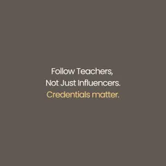 Follow teachers, not just influencers. Credentials, lineage, and deep knowledge matter in the path of yoga.