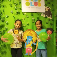 September was full of festivals, from Ram Katha to Navratri. Here are two children with their festive props, ready to celebrate and learn about cultural traditions through art.