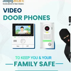 A video door phone is your first line of defense. It allows you to see and speak with anyone at your door before granting access, effectively deterring unauthorized individuals and keeping your family safe from potential threats.