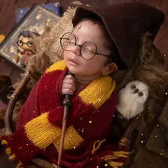 Not all magic comes from wands. Sometimes it arrives wrapped in a blanket. I love bringing your creative ideas to life, like this little wizard who cast a spell on our entire studio.