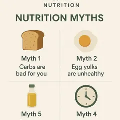There is so much misinformation about nutrition. I make it my mission to bust these common myths. No, carbs are not your enemy and eating healthy fat does not make you fat. Let's replace confusion with clarity.