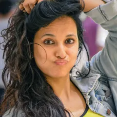 A playful and fun expression. Don't worry about getting every step perfect. My classes are a no-judgment zone where we just have fun.