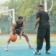 A dream does not become reality through magic. It takes sweat, determination, and hard work. Varun putting in the work, one on one.