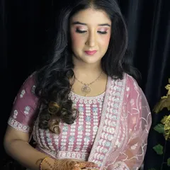 A soft and subtle makeup look for my beautiful doctor bride on her Roka ceremony.