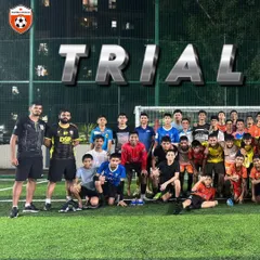 A shot from our U15 & U17 trials. We are always looking for the next generation of talent.