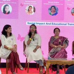 Being invited to speak at Manipal Hospital's Women's Day celebration was a true honor. I had the opportunity to share my journey and connect with other inspiring female entrepreneurs.