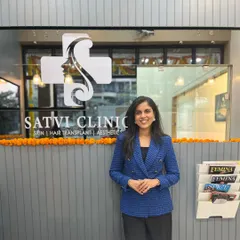 Welcome to Satvi Skin Clinic. As a dermatologist, my commitment is to provide you with scientific, evidence-based care in a professional and reassuring environment. I am here to help you achieve your skin health goals.