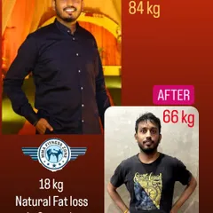 From 84kg to 66kg in only 2 months. This 18kg natural fat loss shows what is possible when you are fully dedicated to your fitness goals.