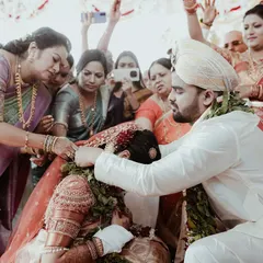 Family is at the heart of every wedding. Here, the elders bless the couple, a powerful and emotional moment that I make sure to capture with respect and care.