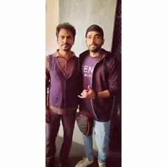 Sharing a frame with the incredible Nawazuddin Siddiqui during a private event. It's always a pleasure to be part of these exclusive gatherings.