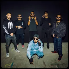 We dem boyz. Another shot of the core Gully Gang artists. This is the team I roll with, perform with, and scout talent for.