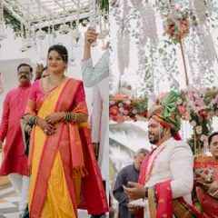 The grand entry of the bride and the groom's reaction. These are the moments I help create.