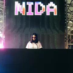 My name in lights at the Homegrown Festival. I had the amazing opportunity to curate my own disco and house stage at this festival, which was a huge moment for me.