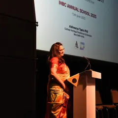 Presenting my work from India at the IHBC Annual School in Shrewsbury. It is always rewarding to find that our experiences in heritage conservation resonate with a global audience.