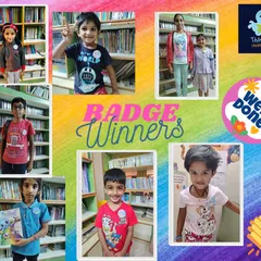 More smiling faces of our badge winners! Each badge represents hours of adventure, learning, and imagination. A special thanks to the parents who support their little readers every day.