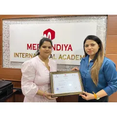 A happy moment on certification day. This certificate is not just a piece of paper, it's the key to a new professional journey.