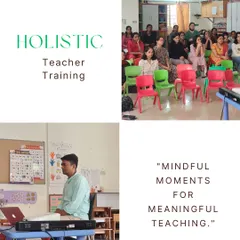 We nurture our teachers so they can nurture their students. Our holistic training includes workshops on mindfulness and self-awareness, because we know that meaningful teaching begins with a centered, present, and joyful educator.