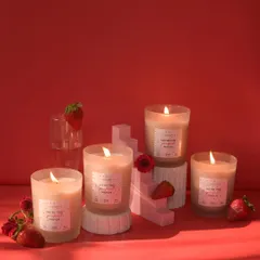 The perfect Valentine's Day hint. Our "We're the perfect match" candles are a romantic and lasting gift, beautifully styled here to inspire a little romance.